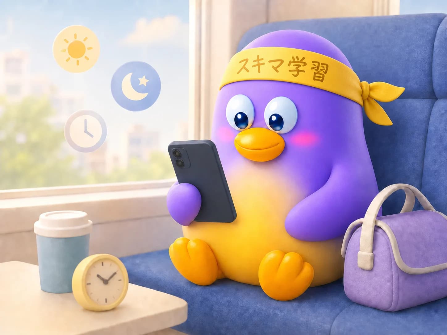 スマートフォンですき間時間に学ぶなびぺん